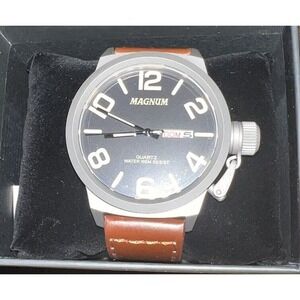 Brand New‎ With Tags -Magnum 48mm Men’s Graduate Quartz Watch-